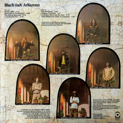 Black Oak Arkansas : Black Oak Arkansas (LP, Album, RE, SP )