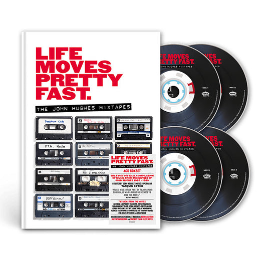 Various : Life Moves Pretty Fast. (The John Hughes Mixtapes) (4xCD, Comp, Boo)