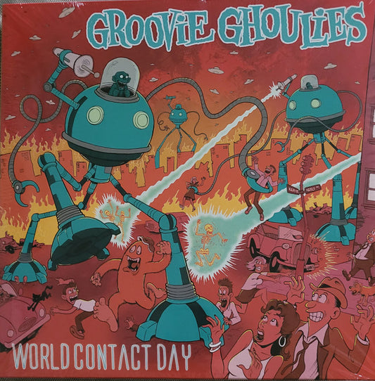 Groovie Ghoulies : World Contact Day (LP, RP, Neo)