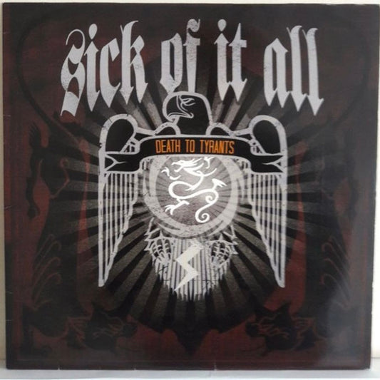 Sick Of It All : Death To Tyrants (LP, Album, RE)