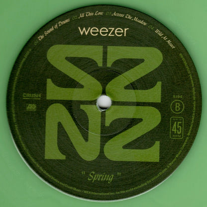 Weezer : SZNZ: Spring  (12", EP, Glo)