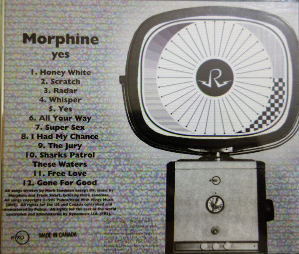 Morphine (2) : Yes (CD, Advance, Album)