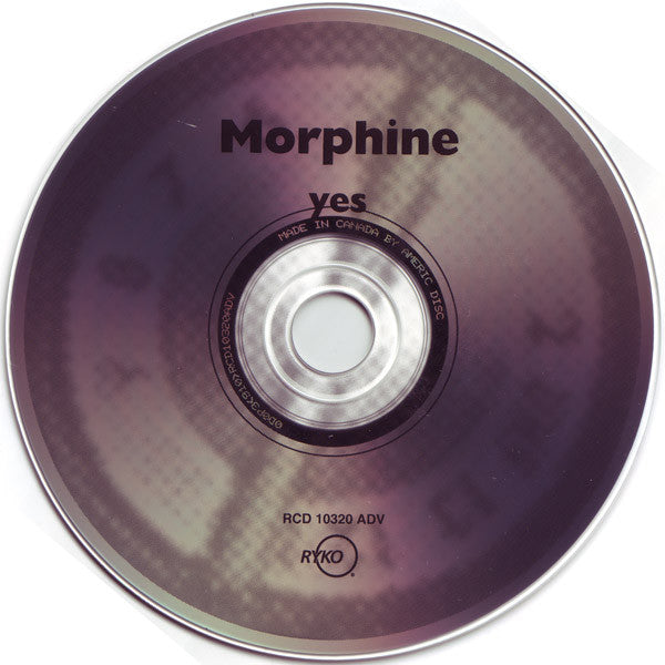 Morphine (2) : Yes (CD, Advance, Album)