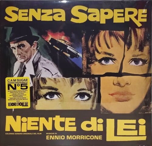 Ennio Morricone : Senza Sapere Niente Di Lei (Original Motion Picture Soundtrack) (LP, Album, RSD, Ltd, Yel)