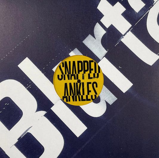 Snapped Ankles : Blurtations (12", EP, RSD, Ltd, Yel)