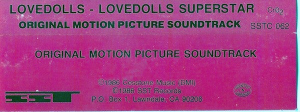 Various : Lovedolls Superstar (Original Motion Picture Soundtrack) (Cass, CrO)