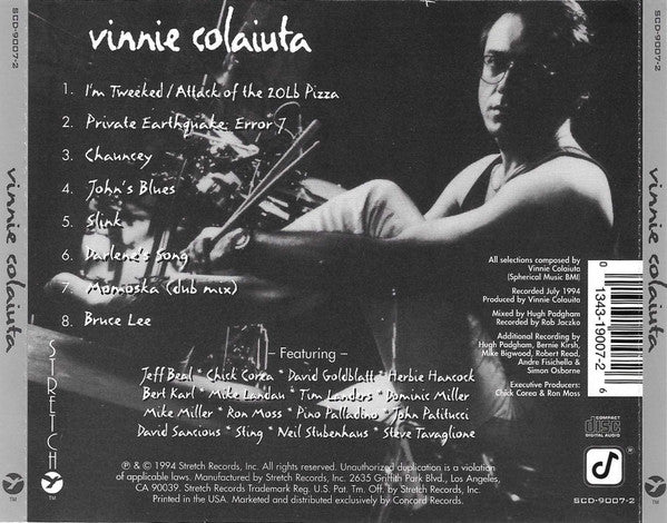 Vinnie Colaiuta : Vinnie Colaiuta (CD, Album)