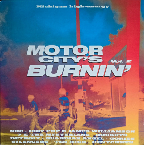 Various : Motor City's Burnin' Vol.2 (LP, Comp)