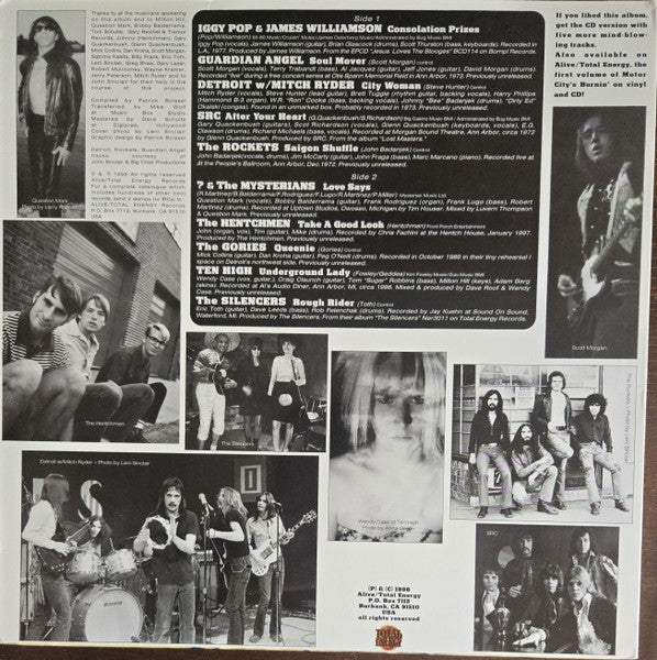 Various : Motor City's Burnin' Vol.2 (LP, Comp)