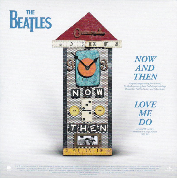 The Beatles : Now And Then / Love Me Do (7", Single)