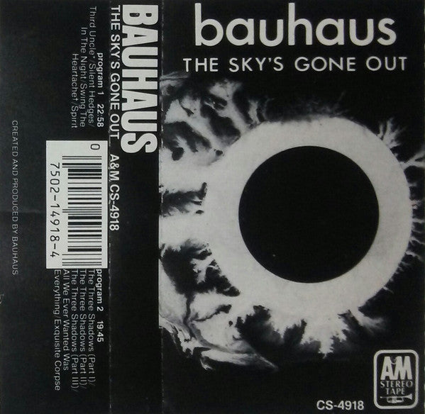 Bauhaus : The Sky's Gone Out (Cass, Album)