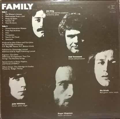 Family (6) : Family Entertainment (LP, Album, San)