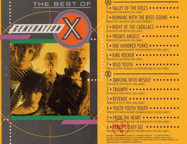 Generation X (4) : The Best Of Generation X (Cass, Comp)