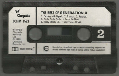 Generation X (4) : The Best Of Generation X (Cass, Comp)