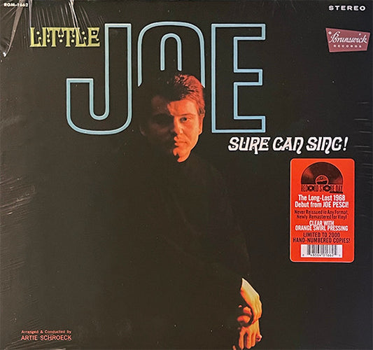 Joe Pesci (2) : Little Joe Sure Can Sing! (LP, Album, RSD, Ltd, Num, RE, Cle)