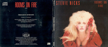 Stevie Nicks : Rooms On Fire (CD, Single, Promo, Dig)