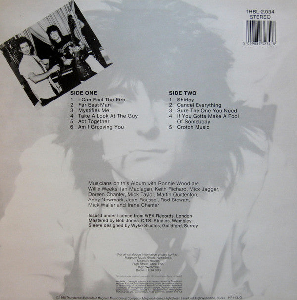 Ron Wood : Cancel Everything (LP, Album, RE)