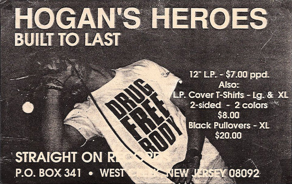 Hogan's Heroes : Built To Last (LP, Album)