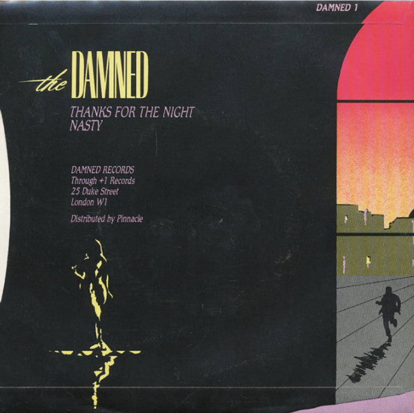 The Damned : Thanks For The Night (7", Ltd, Whi)