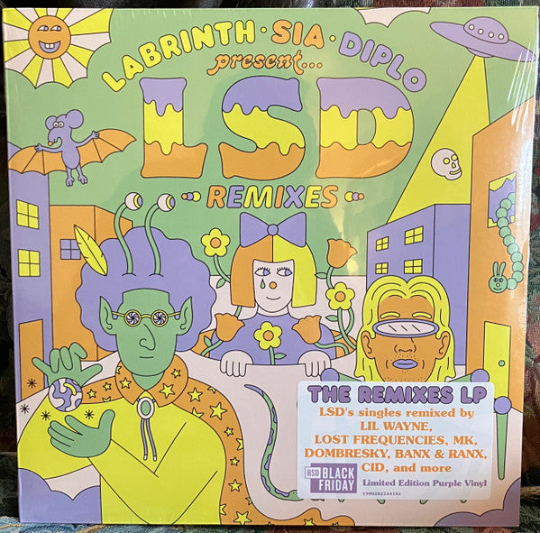 Labrinth, Sia & Diplo Present LSD (53) : Remixes (LP, Album, RSD, Ltd, Pur)