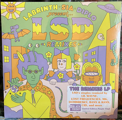 Labrinth, Sia & Diplo Present LSD (53) : Remixes (LP, Album, RSD, Ltd, Pur)