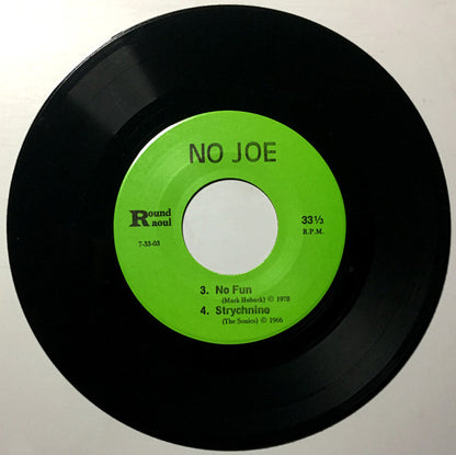 No Joe : Hard Wax E.P. (7", EP)