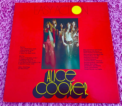 Alice Cooper : Easy Action (LP, Album, Promo, Gat)