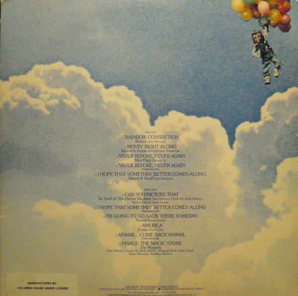 The Muppets : The Muppet Movie - Original Soundtrack Recording (LP, Album, Club, PR )