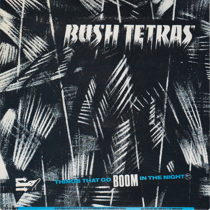 Bush Tetras : Things That Go Boom In The Night (7")