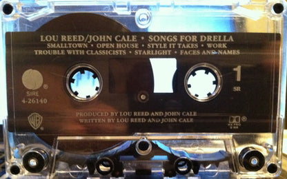 Lou Reed / John Cale : Songs For Drella (Cass, Album, SR)