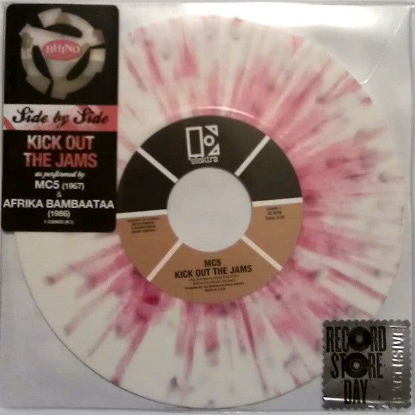 MC5 / Afrika Bambaataa : Kick Out The Jams (7", RSD, Ltd, Pin)