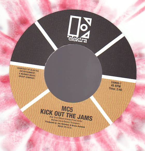 MC5 / Afrika Bambaataa : Kick Out The Jams (7", RSD, Ltd, Pin)