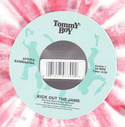 MC5 / Afrika Bambaataa : Kick Out The Jams (7", RSD, Ltd, Pin)