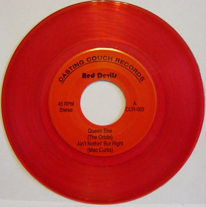 Red Devils (5) : Queen Bee (7", EP, Red)