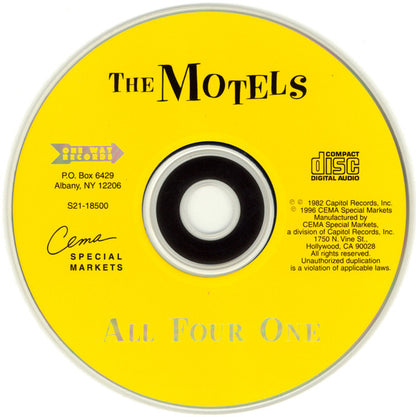 The Motels : All Four One (CD, Album, RE)