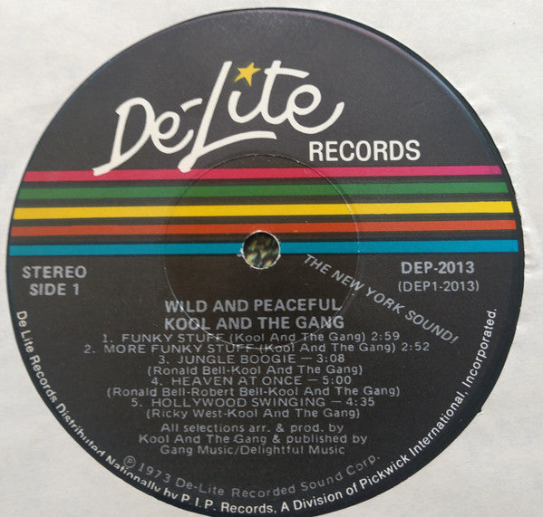 Kool & The Gang : Wild And Peaceful (LP, Album, RP)