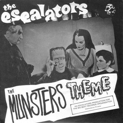 The Escalators : The Munsters Theme (7", Single, Pic)