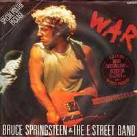 Bruce Springsteen & The E-Street Band : War (12", Single, Spe)