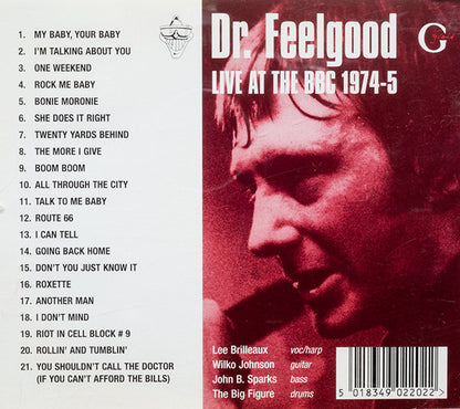 Dr. Feelgood : Live At The BBC 1974-5 (CD, Album, Comp)