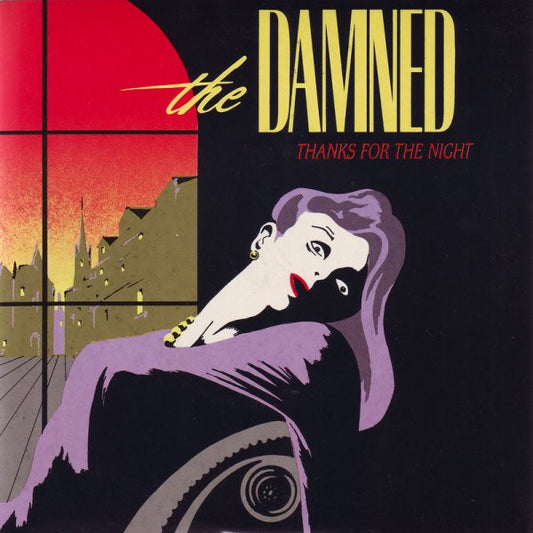 The Damned : Thanks For The Night (7", Ltd, Red)