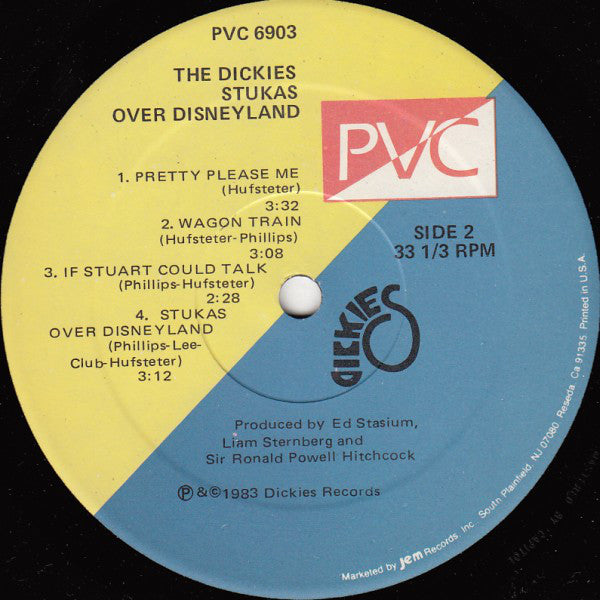 The Dickies : Stukas Over Disneyland (LP, Album)