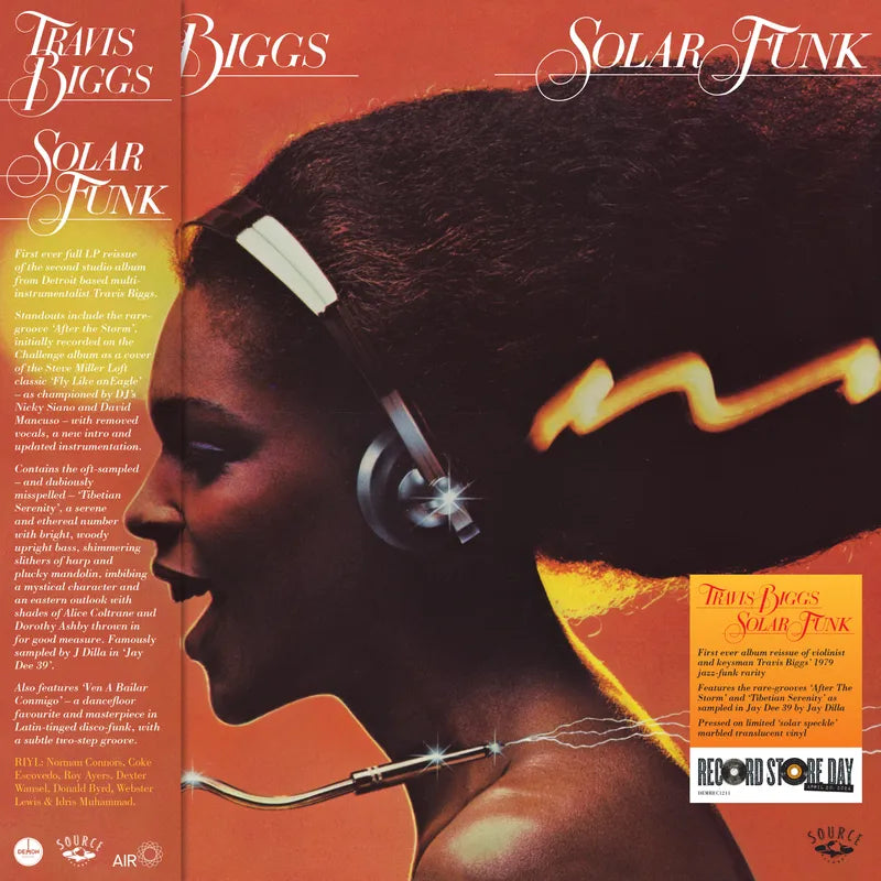 Solar Funk - Travis Biggs (Solar Speckle Vinyl)