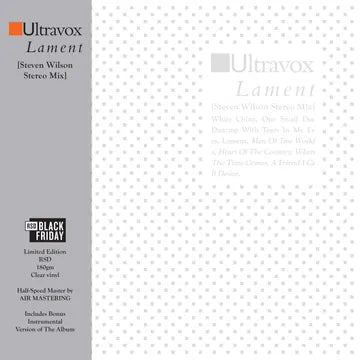 Ultravox - Lament [Steven Wilson Stereo Mix]