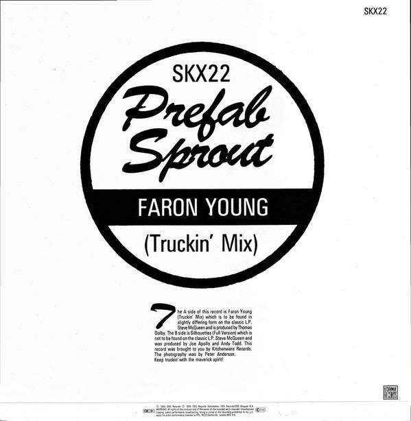 Prefab Sprout : Faron Young (Truckin' Mix) (12")