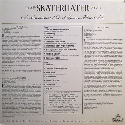 The Phantom Surfers & Davie Allan : Skaterhater (LP, Mono)