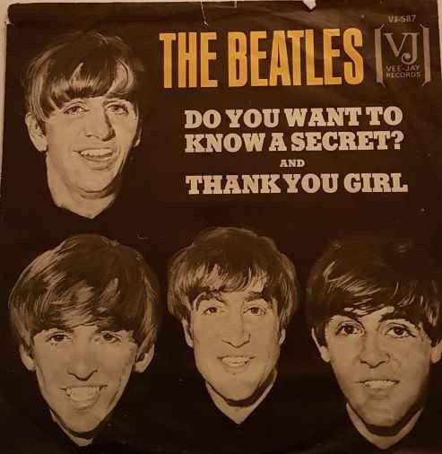 The Beatles : Do You Want To Know A Secret (7", Single)