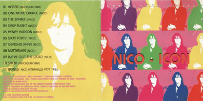 Nico (3) : Icon (Rare & Unreleased) (CD, Comp)