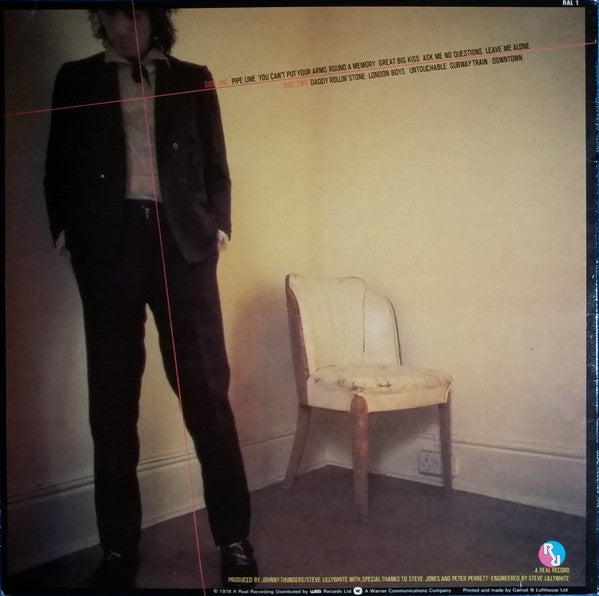 Johnny Thunders : So Alone (LP, Album)