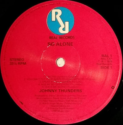 Johnny Thunders : So Alone (LP, Album)