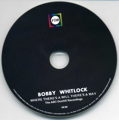 Bobby Whitlock : Where There's A Will There's A Way (The ABC-Dunhill Recordings) (CD, Comp)